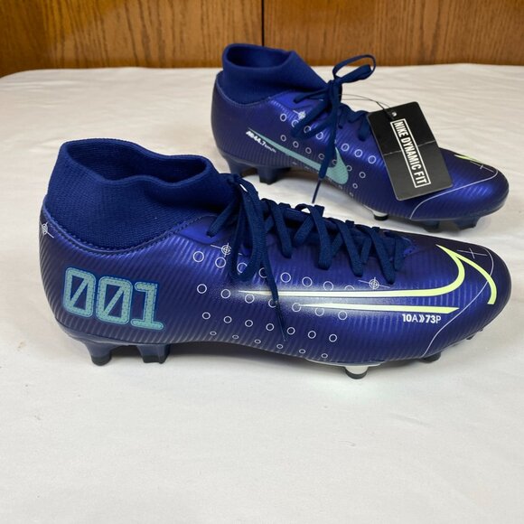 New Nike Mercurial Superfly 7 Academy MDS Indoor Soccer Cleat BQ5427-401 Men 6.5 - Picture 2 of 13